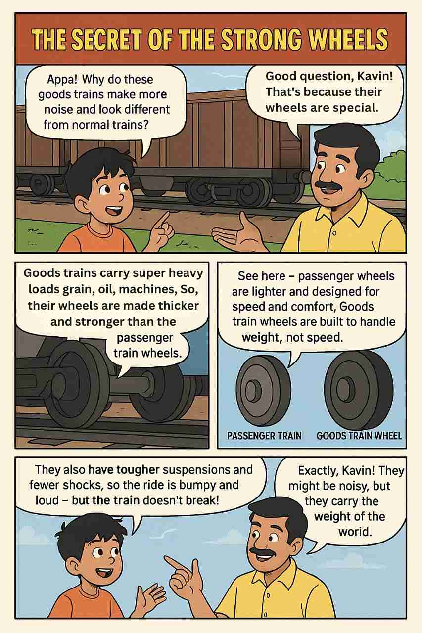 The Secret of the Strong Wheels